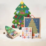Montessori-Weihnachtsbaum-Set