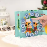 Montessori-Weihnachtsmann-Werkstatt-Set – Bild 3