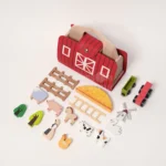 Montessori-Reisebauernhof-Set – Bild 8